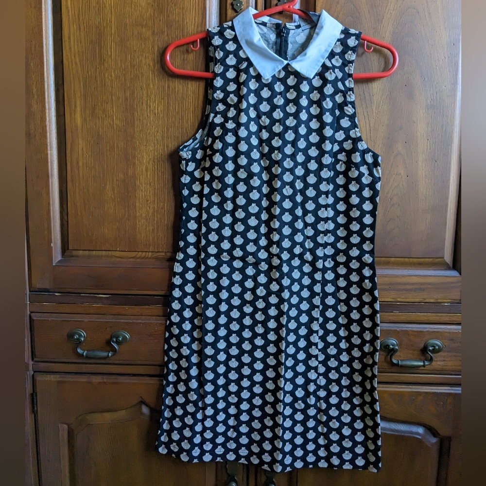 ASOS sleeveless collared shells dress